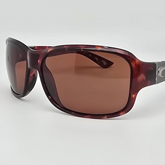 Costa Del Mar Inlet IT10 Tortoise Frame 580G Polarized Copper Lens Sunglasses main image 12